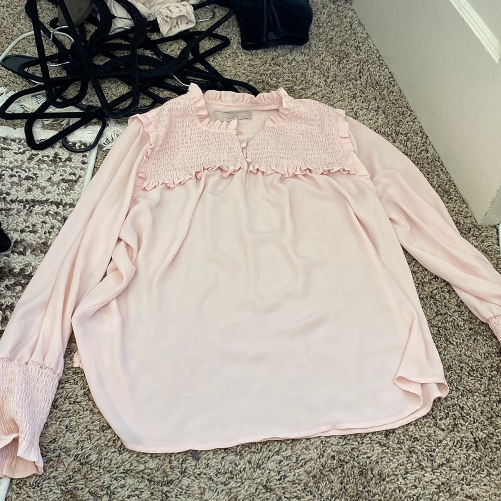 Pink loft long sleeve